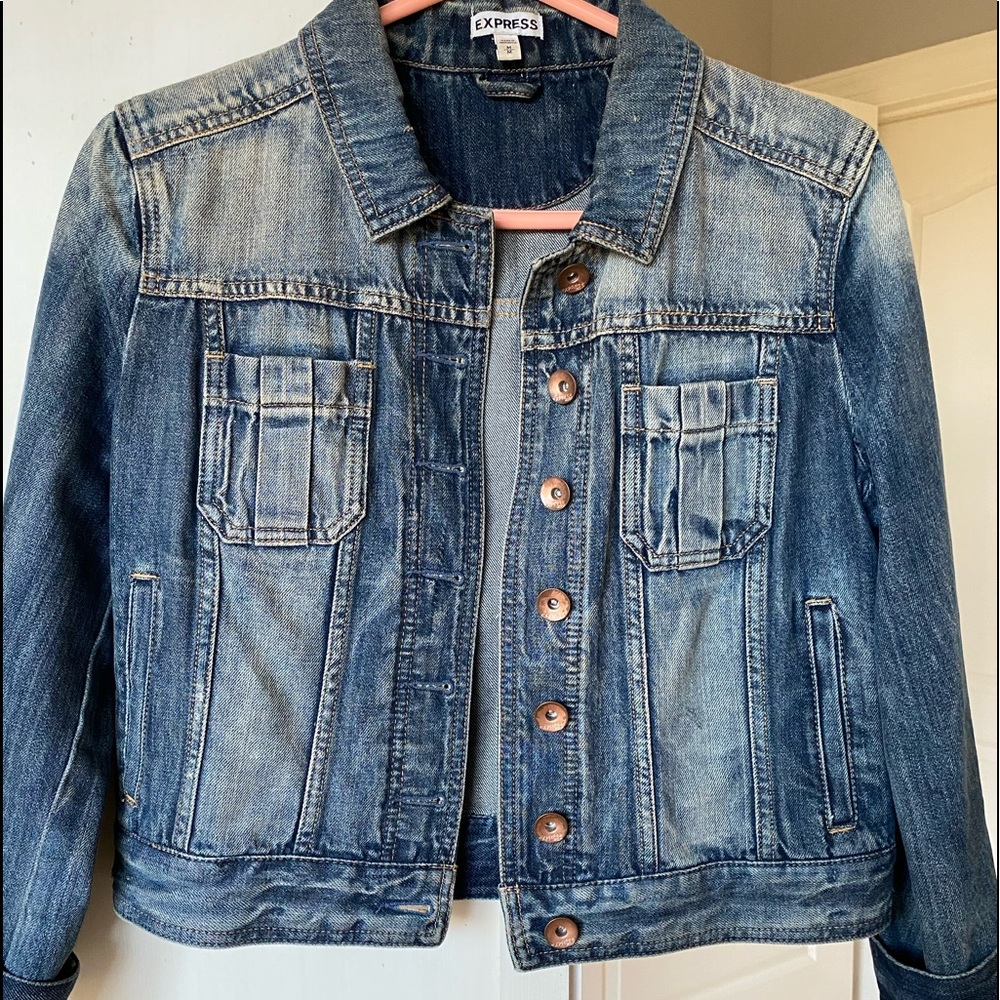 Express blue Jean jacket